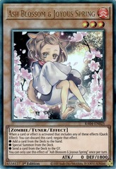 Ash Blossom & Joyous Spring (Alternate Art) - RA04-EN025 - Ultimate Rare - 1st Edition
